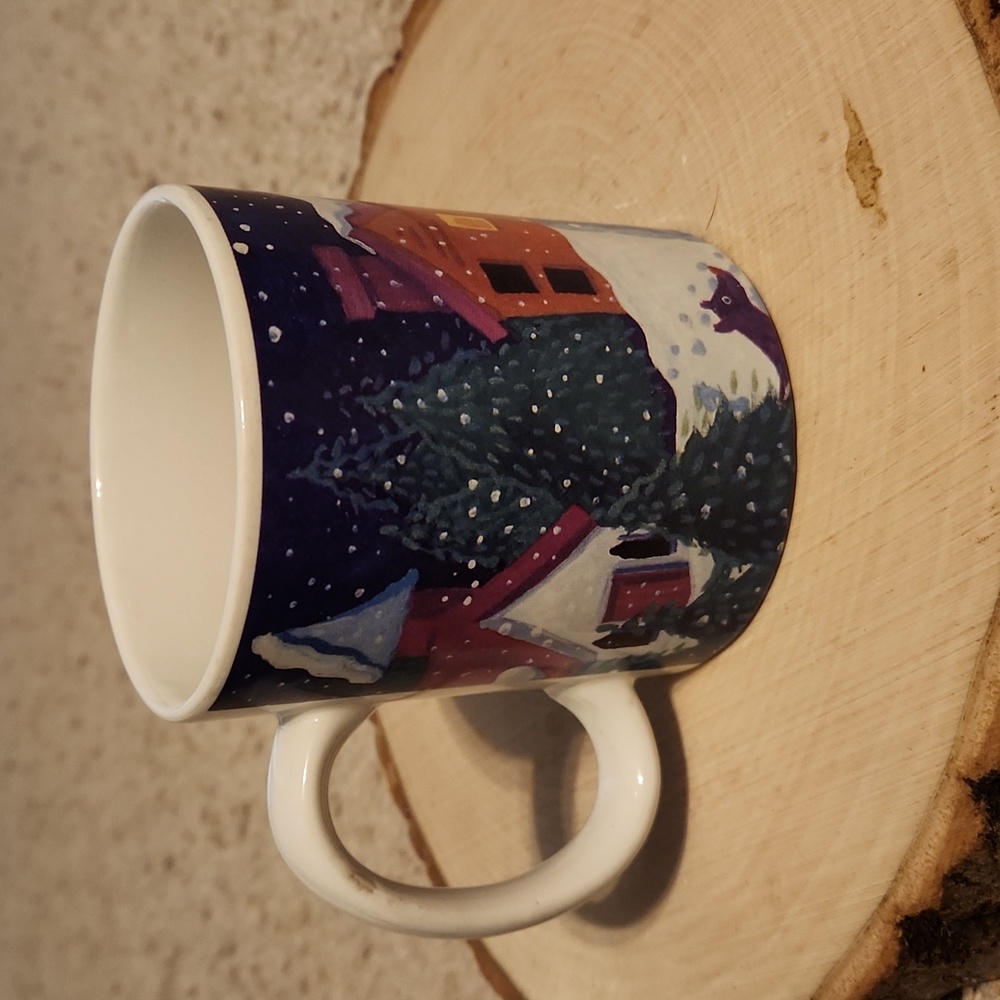 Laura Secord Winter House & Snow Design Mug